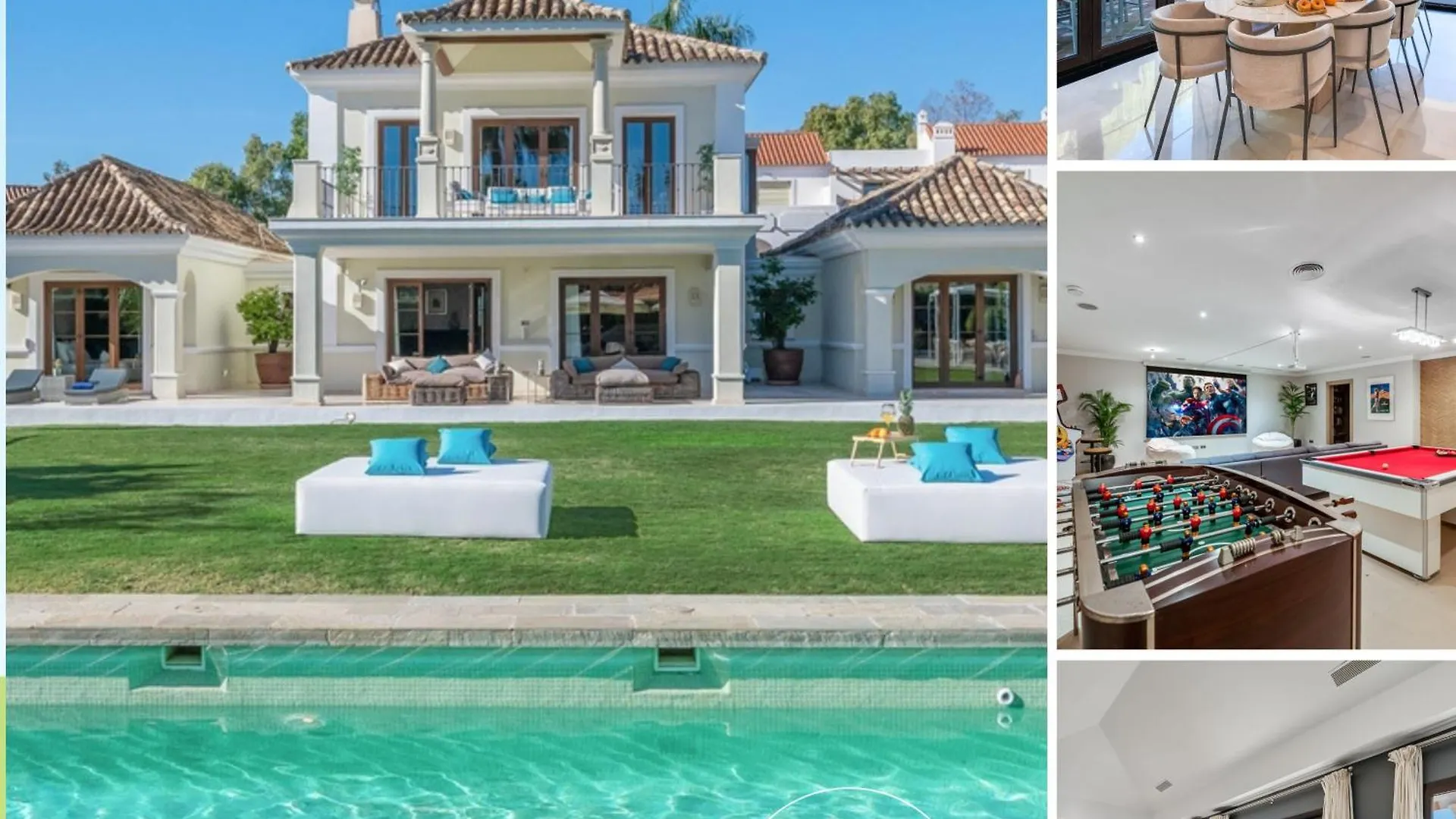 Vacation Marbella I Villa Milka, Frontline Golf, Giant Private Heated Pool, Close To High-End Restaurants, 8Min Puerto Banus, Cine Room